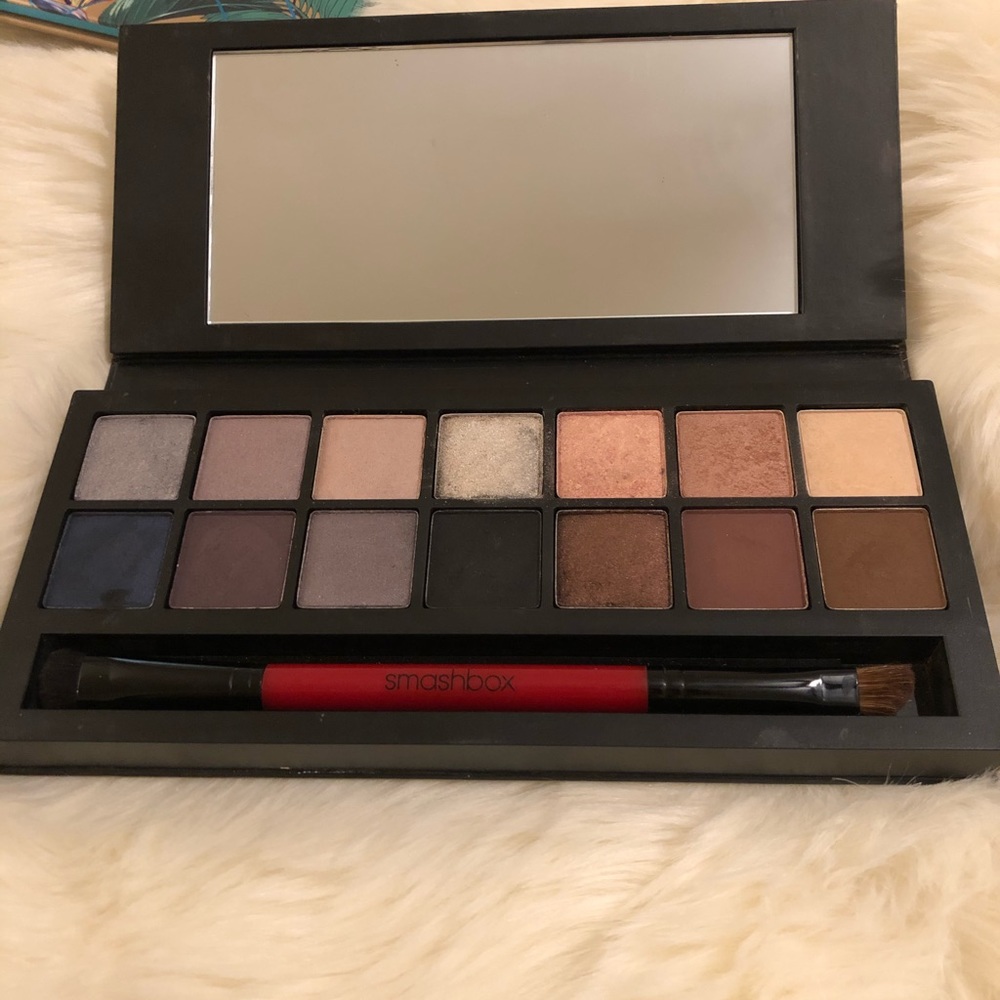 Smashbox Makeup and morphe babe in paradise